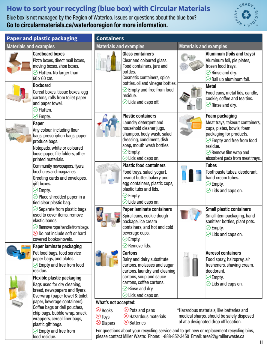 Waste Calendar page 10